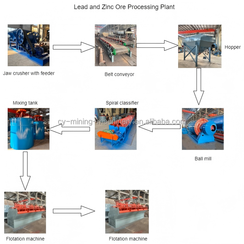 India Lead and Zinc Ore Beneficiation
