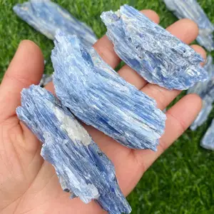 Wholesale Natural Raw Crystal Spiritual Healing Rough Mineral Kyanite Specimen For Collection