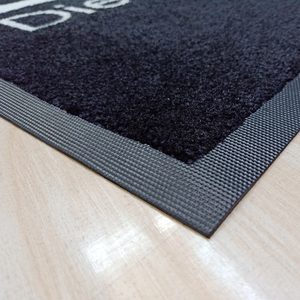 Alfombrillas de logotipo de puerta impermeables comerciales resistentes personalizadas para entrada - Product Image 3