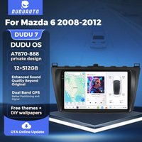 DUDUAUTO DUDU7 Android13 9 pouces Autoradio Multimédia Navigation GPS pour Mazda6 2008-2012 DSP BT5.0 Wireless Car-play Auto