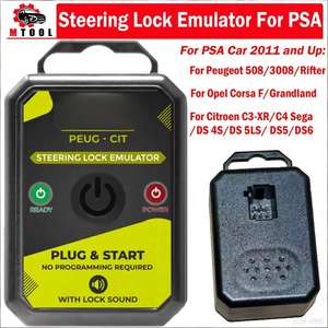 Per <span class=keywords><strong>PSA</strong></span> per Peugeot per Citroen per Opel 2011 e Up con il suono di blocco per <span class=keywords><strong>PSA</strong></span> sterzo emulatore di blocco dello sterzo simulatore di blocco dello sterzo - Product Image 2