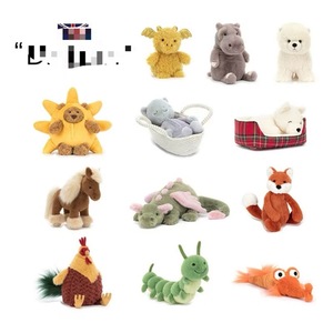 Oso de Peluche Jellycatd <span class=keywords><strong>Barcelona</strong></span>, Oso de Compañía, Muñeco Relajante, Regalo para Parejas - Product Image 1