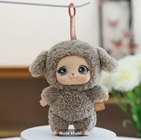 Support OEM Personnalisé Kawaii Anime Peluche Vinyle Ours Doudou Porte-clés Pendentif Jouet Poupée Ornement Suspendu Jouets pour Sac à Dos