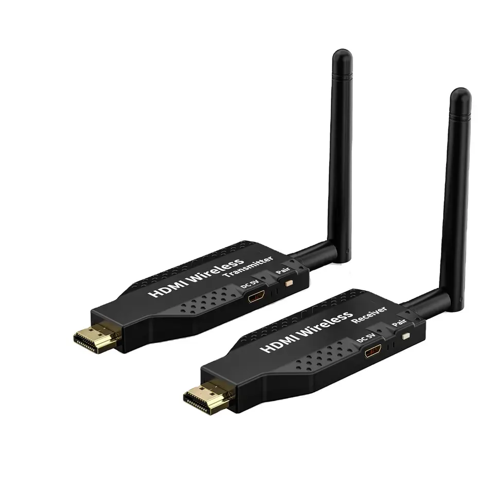 164FT 1080P Plug and Play trasmissione 50M Wireless Video HDMI trasmettitore e ricevitore extender Kit HD 5G Wifi per Laptop a TV