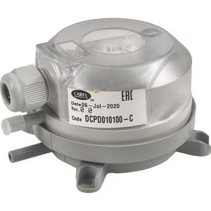 Pressostat différentiel Carel DCPD010100-C, filetage G1/2, IP54, plastique, accessoire de climatisation - Product Image 1
