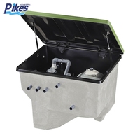 2026 PIKES PK8017 Filtre de piscine enterré à sable de quartz avec filtration intégrée et chlorinateur, débit 12-47m³/h, 120W/220V