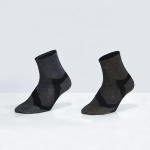 Спортивные антибактериальные и антистатические Компрессионные носки с серебряным волокном для женщин