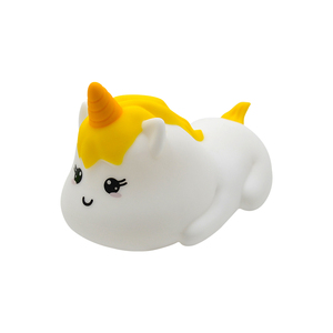 Adorable Lampe de Nuit Rechargeable en Silicone pour Enfants, Motif Licorne Lapin, avec Capteur Tactile, pour Chambre de Bébé - Product Image 5