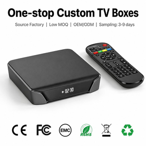 ODM Android TV Box con Múltiples Opciones <span class=keywords><strong>de</strong></span> Chipset Amlogic y Opciones <span class=keywords><strong>de</strong></span> Sistema Android para Personalización Basada en Proyectos - Product Image 1
