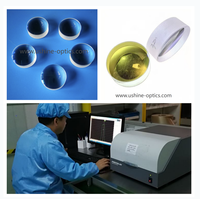 Circular Glass Optical Filter 90% Transmittance 3-Year Warranty for Precision Optical Systems Such Spectrometers Microscopic