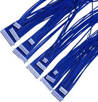 Arnés de Cables Personalizado con Conector Molex 51021-1000 PicoBlade de 1.25mm, Receptáculo Hembra de 10 Pines, Carcasa de Crimpado, RoHS