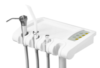Nouvel ensemble complet d'équipements dentaires portables avec plateau d'assistance pour fauteuil dentaire, idéal pour cliniques dentaires