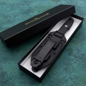 Cuchillo Táctico de Hoja Fija de Acero Inoxidable de Alta Calidad con Mango G10 y Funda para Supervivencia al Aire Libre, Uso Industrial, Camping y Bricolaje - Product Image 6