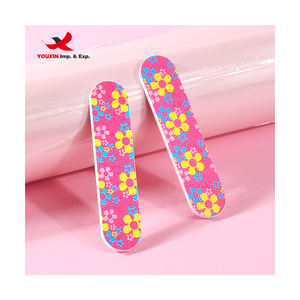 Herramientas de Manicura al por Mayor a Bajo Precio, Limas de Uñas Pequeñas de Doble Cara, Coloridas, de 9 cm - Product Image 3