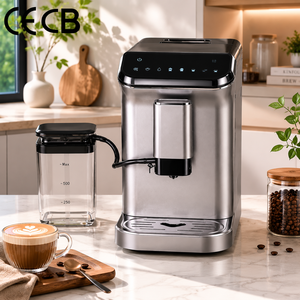 Machine à <span class=keywords><strong>café</strong></span> électrique programmable entièrement automatique CE CB 20 bars, pour cappuccino, latte, expresso, usage domestique - Product Image 1