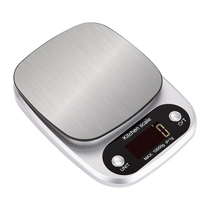 Kitchen Scale 10kg Stainless Steel Digital Weighing Scale For Baking And Cooking - Product Image 1