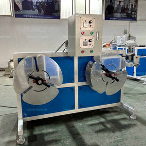 Ligne de production de tuyaux en spirale PVC, PP, PE, TPU, PU à haut niveau de sécurité, extrudeuse automatique à vis simple, moteur, pompe, boîte de vitesses - Product Image 3