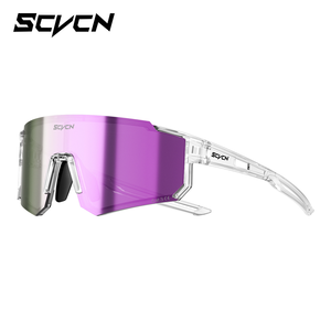 Occhiali da Ciclismo SCVCN con Protezione UV400, Montatura in PC, Occhiali Sportivi per MTB, Bici da Strada, Corsa, Attività all'Aperto, per Uomini e Donne - Product Image 6