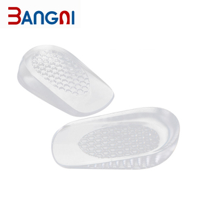 Silicone Height Increase <strong>Heel</strong> Insole Self-adhesive Anti-slip Insoles Invisible Height GEL <strong>Heel</strong> <strong>Support</strong> Man Woman - Product Image 2
