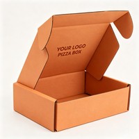 Boîte à courrier pliable personnalisée en carton ondulé recyclé avec finition mate pour l'expédition, le stockage et l'emballage des produits