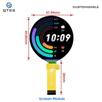 Modul Layar LCD TFT IPS 1,8 Inci 360*360 Antarmuka QSPI ST77916 Panel Layar Sentuh Kapasitif Kustom CTP