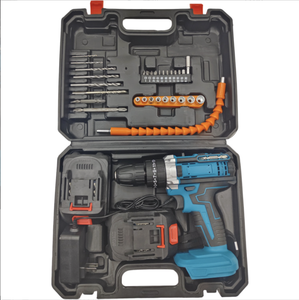 21V Portable Cordless Impact Drill <b>Tool</b> Set Variable Speed Plastic OEM Multifunctional CR-21 Variable Speed <b>Power</b> Drill Operates - Product Image 1