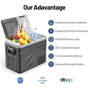 Alpicool Mini glacière électrique pour voiture 12/24V Durable <span class=keywords><strong>Automobile</strong></span> Réfrigérateur avec machine à glaçons Compresseur portable <span class=keywords><strong>RV</strong></span> Outdoor Hotel Use - Product Image 4