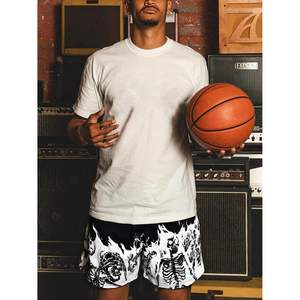 Pantalones Cortos Deportivos Personalizados para Hombre, con Estampado por Sublimación, Transpirables, con Cordón Ajustable, Estilo Casual de Verano - Product Image 4