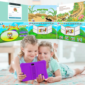 أقراص 7 بوصة IPS Android11.0 رام <span class=keywords><strong>2</strong></span> جيجابايت روم 32 جيجابايت برامج تعليمية للأطفال كمبيوتر لوحي تعليمي للأطفال - Product Image 5