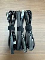 Câble de données Type-C à charge rapide 240W, durable, extensible, avec support, câble plat en nylon tressé en cuivre pur, adapté aux téléphones