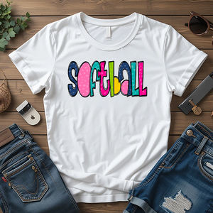 MOQ rendah panas ditekan pada <span class=keywords><strong>Softball</strong></span> ibu langsung ke Film DTF Transfer panas untuk Tshirts - Product Image 4