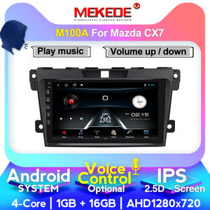MEKEDE M100 controllo Vocale Android 9 4Core Car DVD Multimedia Player per <span class=keywords><strong>Mazda</strong></span> <span class=keywords><strong>cx-7</strong></span> CX7 2006-12 Radio video Stereo di Navigazione GPS - Product Image 4
