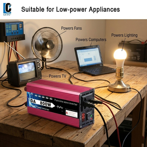 Convertisseur d'alimentation DC vers AC à onde sinusoïdale pure LCTC 12/24/48/60V, onduleur <span class=keywords><strong>800W</strong></span> <span class=keywords><strong>220V</strong></span>, <span class=keywords><strong>transformateur</strong></span> de tension certifié CE pour usage domestique - Product Image 6