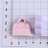Aksesoris Resin Bentuk Tas Kartun, Kerajinan Sepatu, Gantungan Ponsel, Dekorasi Pemantik Api, Estetika Coquette, Gaya Campuran