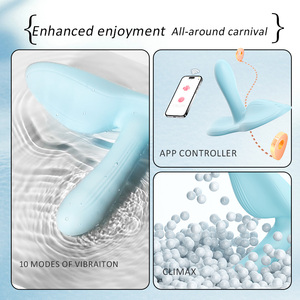 Machine vibrante en silicone liquide à prix d'usine, stimulateur clitoridien, vaginal et anal, trois moteurs - Product Image 6