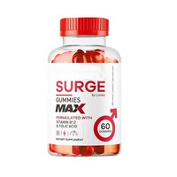 Vital Surge Gummies Max Men Complément Alimentaire Vitamine B12 Acide Folique Soutien Énergétique pour Hommes