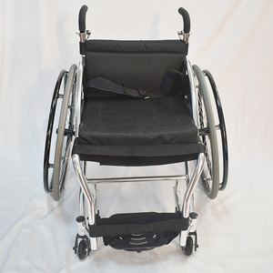 軽量アルミニウム手動ピンポンバスケットボール車椅子フレキシブルダンススポーツ車椅子 - Product Image 5