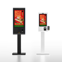 Kiosco de Pago de Autoservicio con Pantalla Táctil LCD de Alta Resolución para Interiores, para Restaurantes, con CPU Intel Core I5/I7