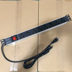 High quality Basic PDU with 8 Universal AC Outlets