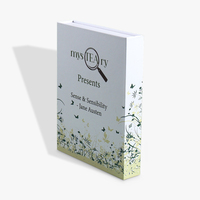 Boîte cadeau magnétique pliable personnalisée avec lamination mate de luxe classique avec votre propre logo pour l'emballage de cadeaux de Noël