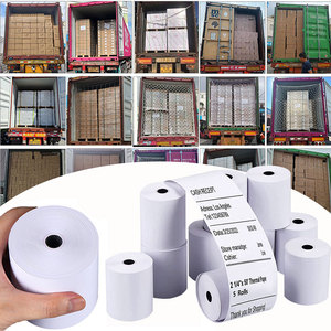 Papier thermique pour caisse enregistreuse 80*80mm 57*50mm 57*38mm 79x70 Impression offset Rouleau thermique pour billet <span class=keywords><strong>de</strong></span> loterie Bande <span class=keywords><strong>de</strong></span> caisse bancaire Film Pos - Product Image 1