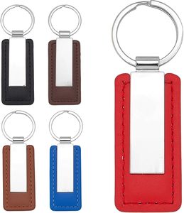 Llavero de Cuero con Cadena Metálica Elegante, Porta Llaves para Coche y Casa, Unisex, para Hombre y Mujer, Cadena Resistente, Regalo para Conductores - Product Image 1