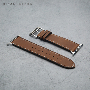 Cinturino per Orologio in Pelle Italiana Premium a Grana Piena Conciata al Vegetale, Sgancio Rapido, Etichetta Privata Personalizzata, Basso MOQ, Vendita all'Ingrosso - Product Image 1