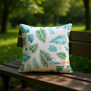 Cojín para Banco de Jardín con Diseño de Hojas, 78.7 x 19.7 Pulgadas, Resistente al Agua, Extraíble y Lavable, Cojín Cuadrado - Product Image 2