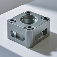 Pièces d'usinage cnc personnalisées à grande vitesse en aluminium anodisé et pièces sablées Prototype Service de fraisage CNC 5 axes