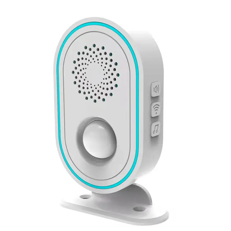 TUYA Remote control Multi voice Smart Greeting Anti-theft Doorbell WIFI Motion Alarm Powered by TUYA self defense
