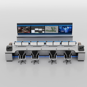 คอนโซลควบคุมแบบโมดูลาร์อลูมิเนียมสำหรับงานหนัก Kesino 24/7 |   เฟอร์นิเจอร์ตามหลักสรีรศาสตร์สมัยใหม่สำหรับศูนย์ควบคุมที่มีความสำคัญสูง - Product Image 3