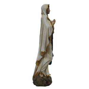 ZICOM Holy Madonna Lourdes <b>Statue</b> 30cm Wood Look Germany Made Model 9069-M038-30 - Product Image 2