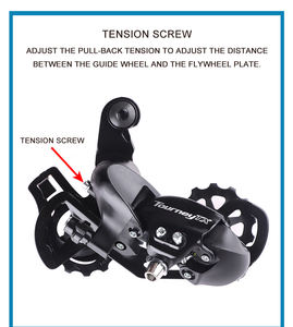Dérailleur arrière de bicyclette à fixation directe 18 21 24 vitesses - Product Image 4