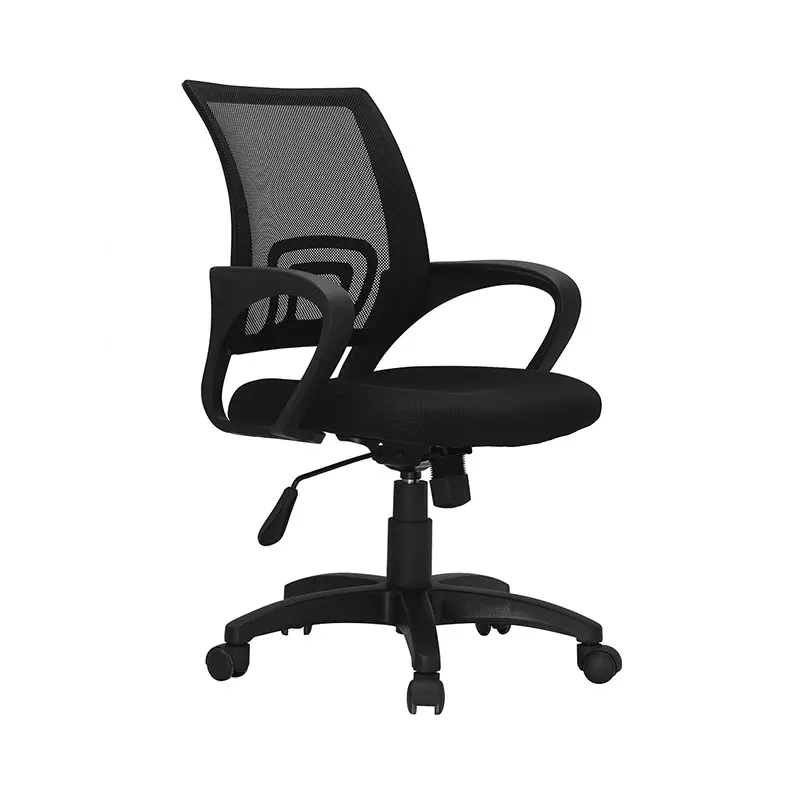 Silla giratoria de oficina para el personal, silla de malla con el mejor diseño de fábrica, cómoda, fabricación de ordenador